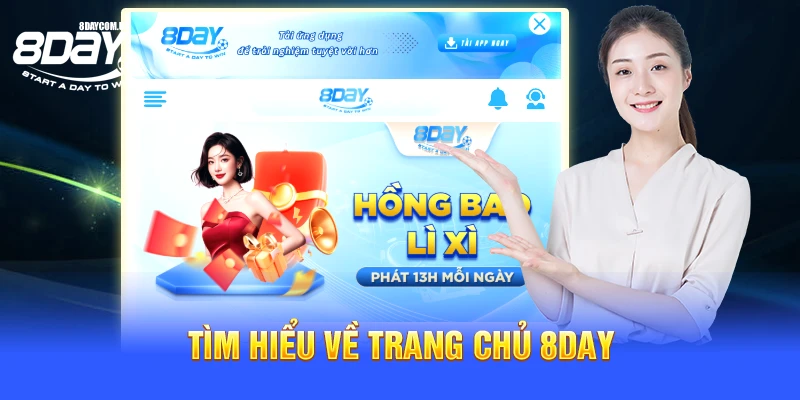 Tìm hiểu về trang chủ 8Day