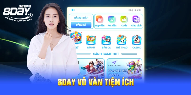8Day vô vàn tiện ích