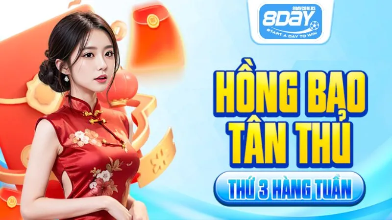 8Day nhà cái có nhiều ưu đãi riêng cho tân thủ