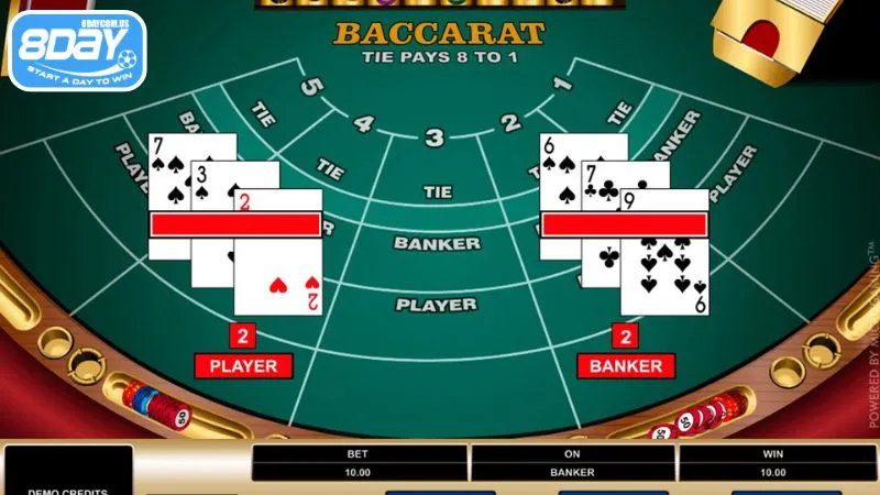 Chơi baccarat đổi tiền thật tại nhà cái 8Day
