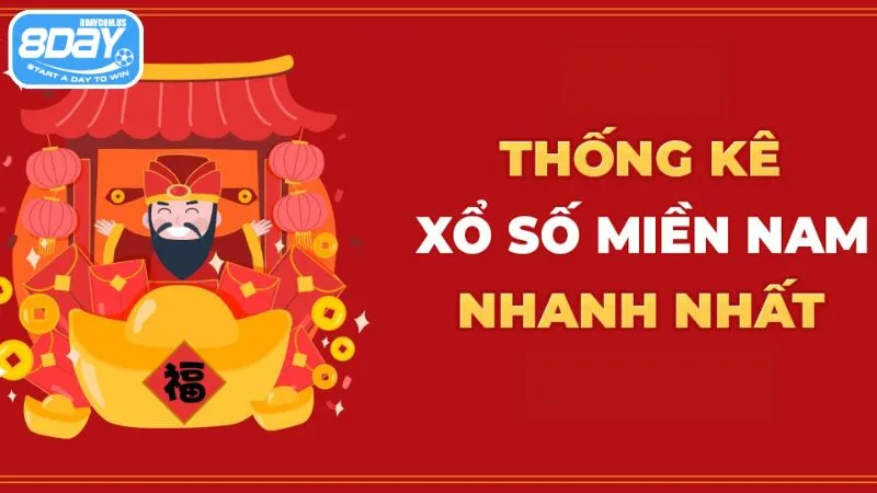 Đa dạng hình thức thống kê kết quả XSMN tại 8Day