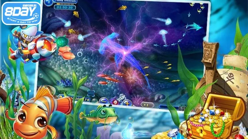 Game bắn cá 3D với cơ chế trả thưởng cực hấp dẫn