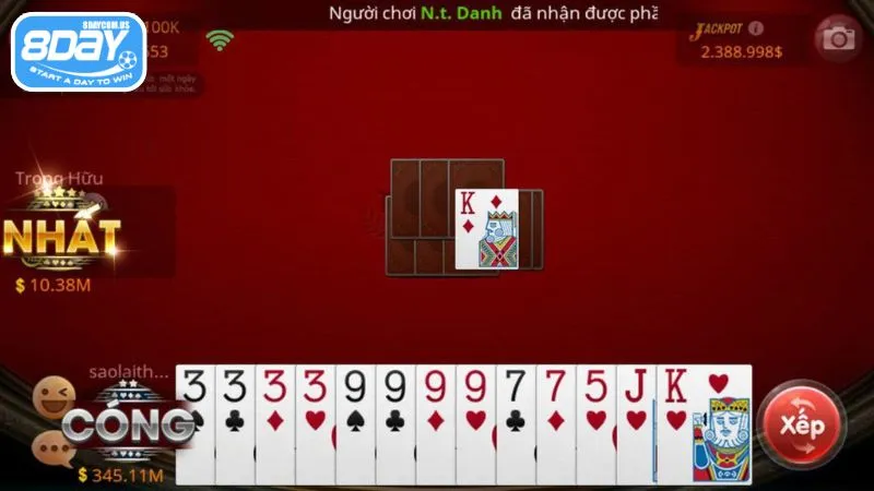 Hiểu rõ các quy tắc phụ khi chơi tiến lên tại 8Day