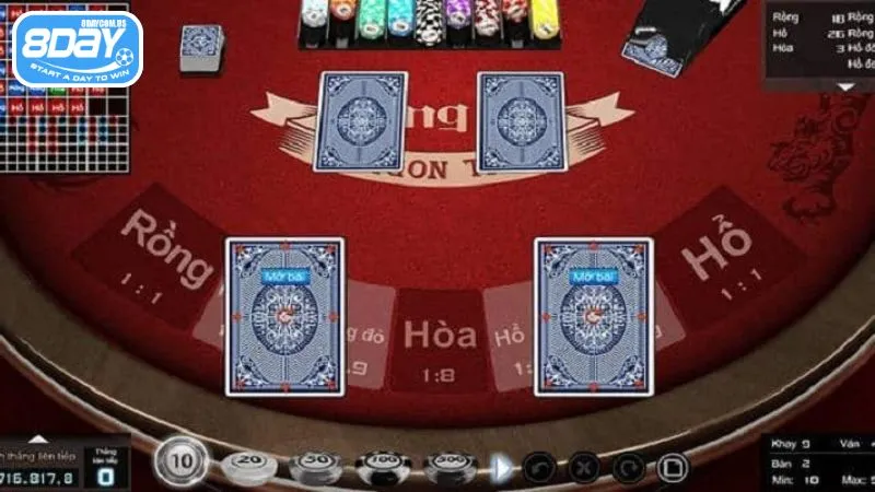 Hiểu rõ tỷ lệ cược khi chơi Long Hổ tại nhà cái 8Day