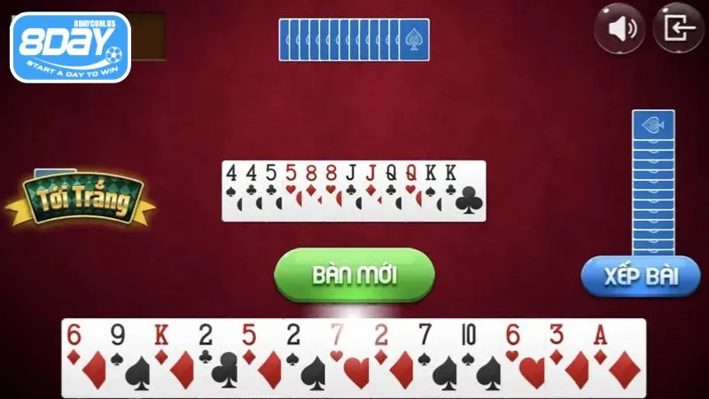 Người chơi có thể kết hợp bài thành nhiều tổ hợp