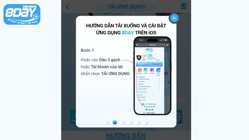 Tải ứng dụng 8Day cho hệ điều hành iOS nhanh chóng