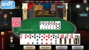 Tiến lên miền Bắc thu hút nhiều game thủ tại 8Day